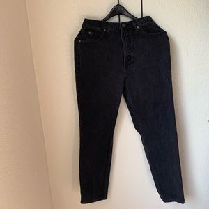 Eddie Bauer Vintage Black Mom Jean